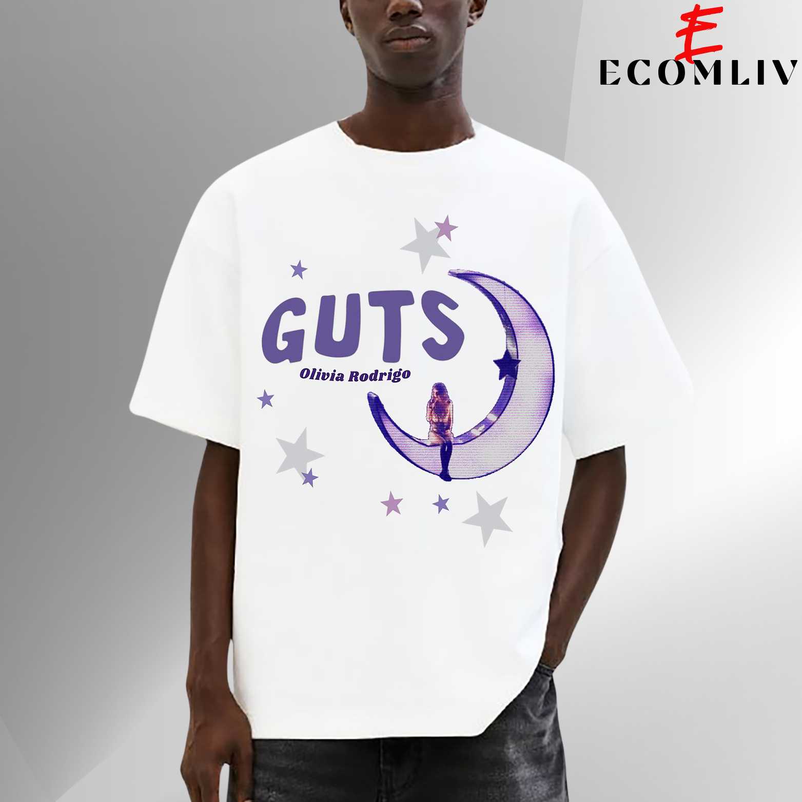 Olivia Rodrigo Guts Graphic Tee, Album Pop Shirt, Unisex T-Shirt